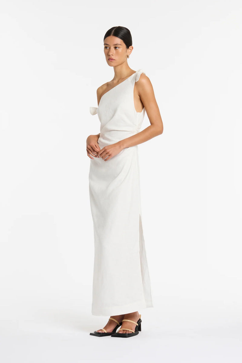 Bettina Off Shoulder Dress - Ivory