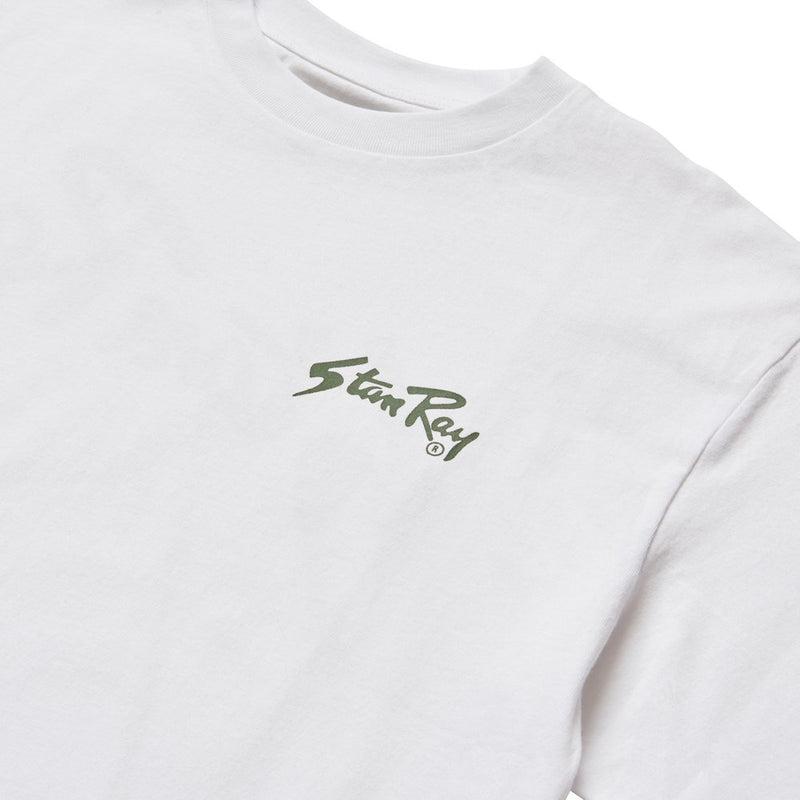 Stan Logo Tee - White/Green