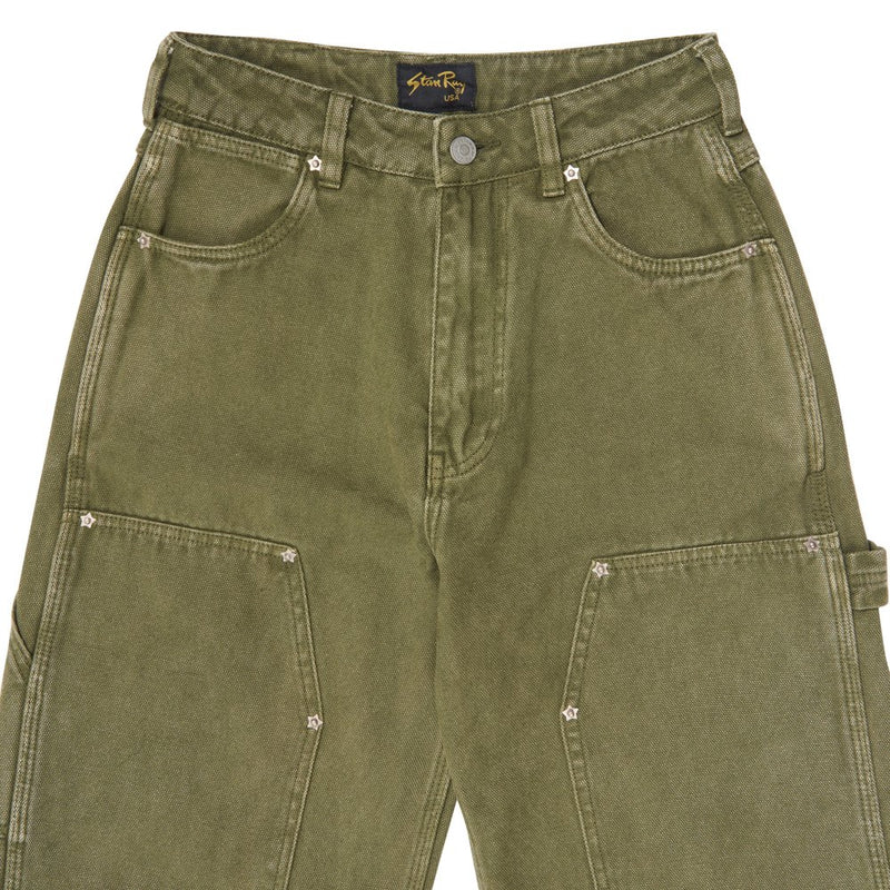 WMN'S Double Knee Painter Pant - P Dyed Olive