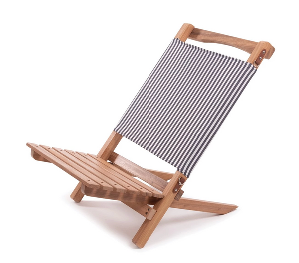 The 2-Piece Chair - Laurens Navy Stripe