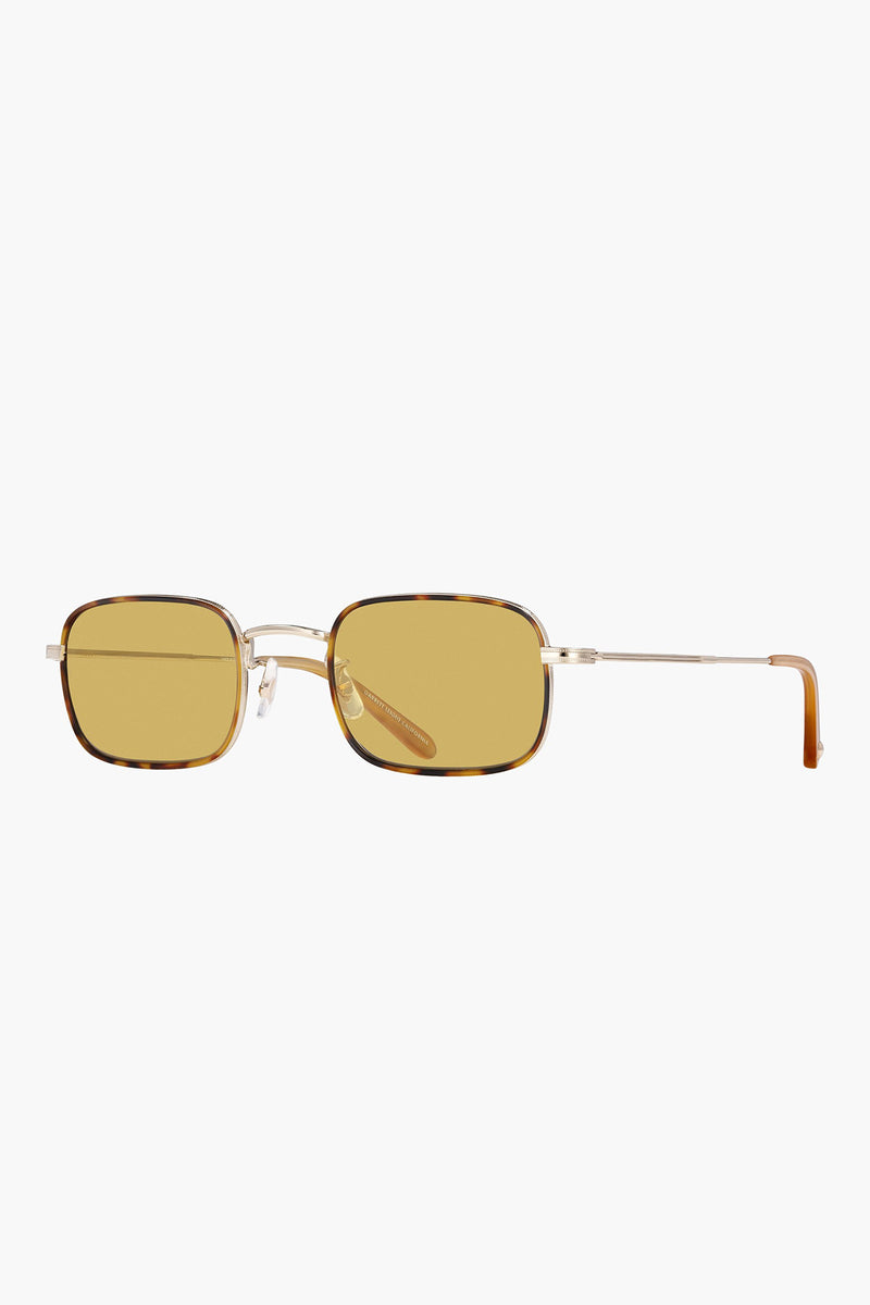 Steiner 47 Sunglasses- Jaguar Tortoise- Gold/ Pure Amber