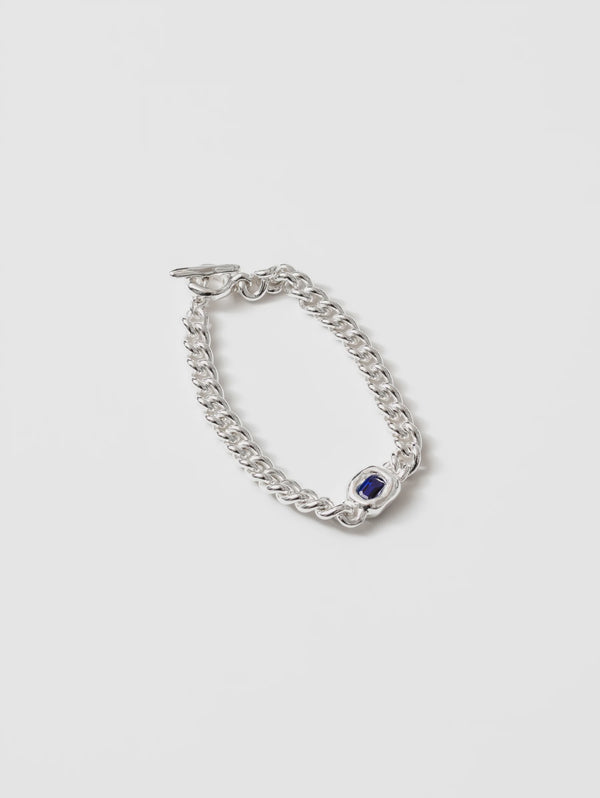 Tilda Bracelet - Blue and Sterling Silver