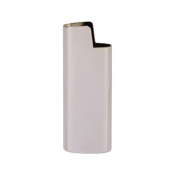 Brass Lighter Holder - Silver