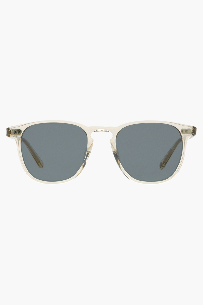 Brooks 47 Sunglasses - Champagne - Semi-Flat Blue Smoke