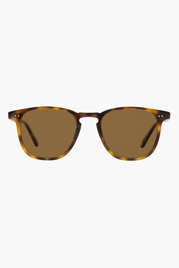 Brooks 47 Sunglasses- Classic Brown Tortoise/ Semi- Flat Pure Coffee