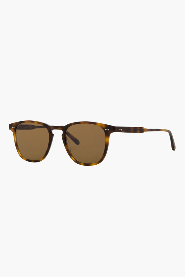 Brooks 47 Sunglasses- Classic Brown Tortoise/ Semi- Flat Pure Coffee