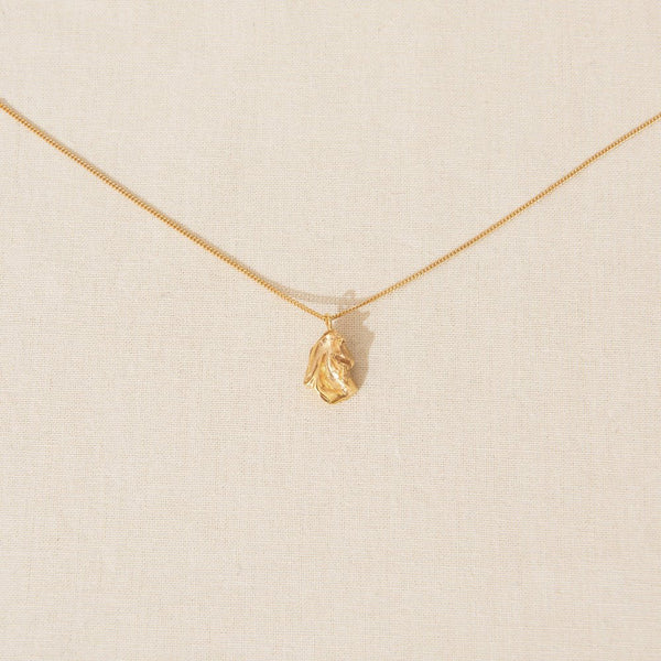 Mini Crater Necklace - Gold Plated