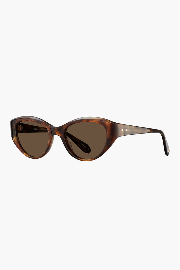 Del Rey Sunglasses- Feather tortoise/ semi- flat sienna