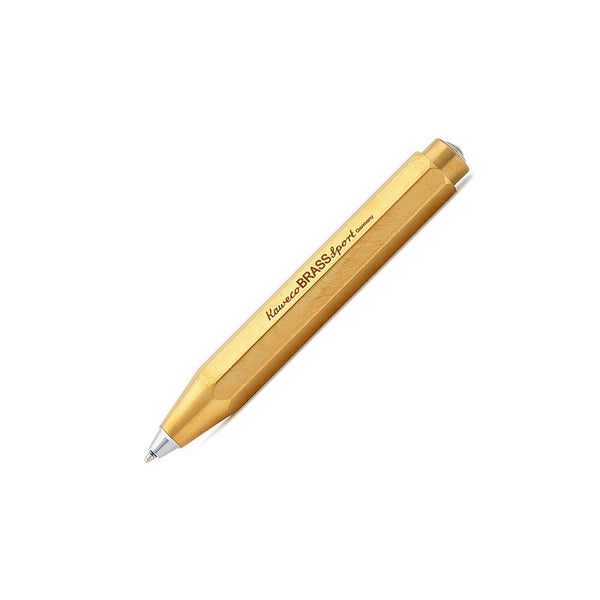 Brass Sport  Ballpoint Pen - Gold