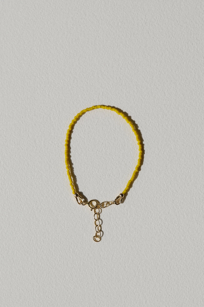 Paisley Bracelet - Yellow