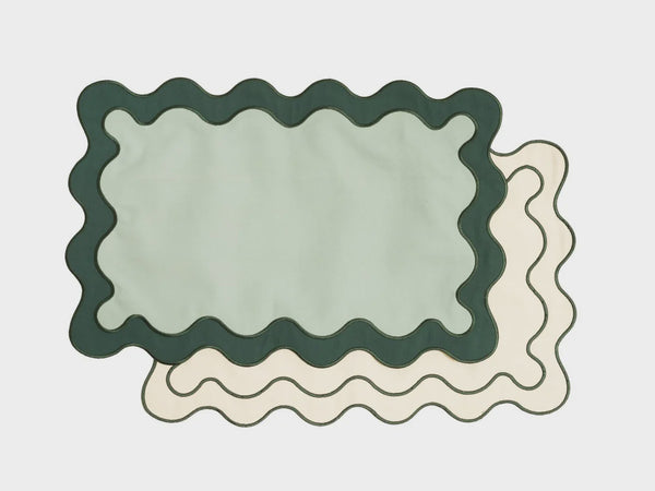 Placemat Set Of 4 - Riviera Green