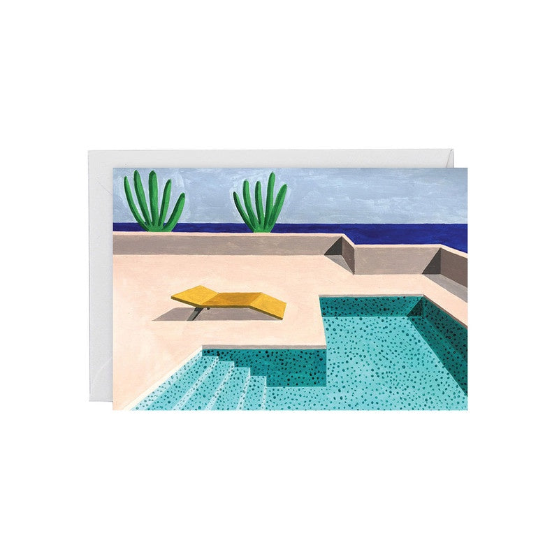 Greeting Card - Ana Popescu Collection - Pool