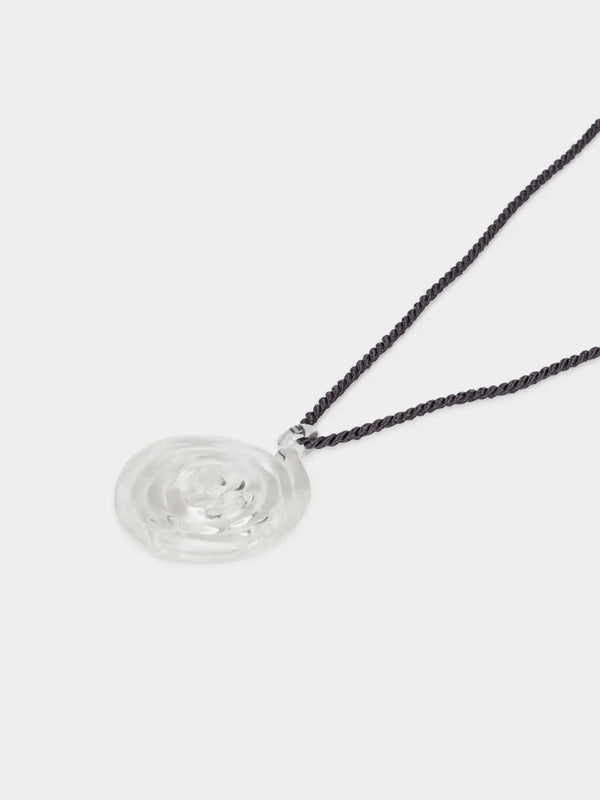 Spirale Glass Necklace
