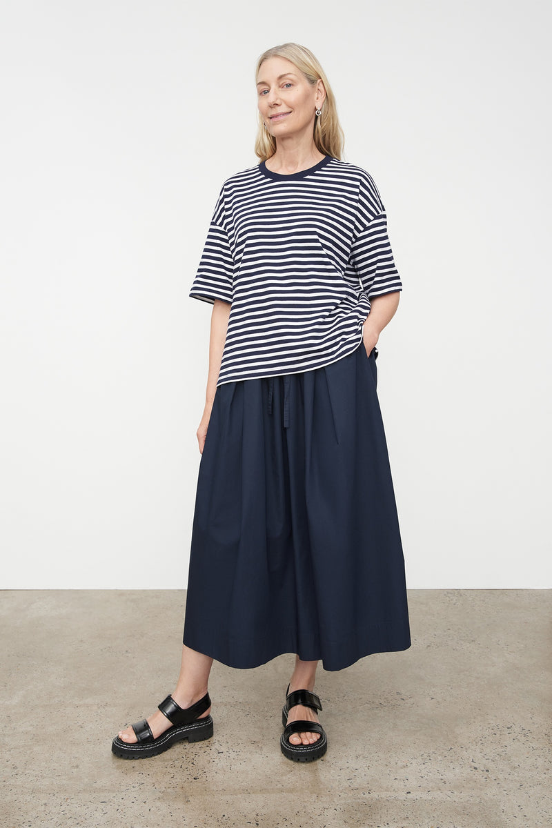 Everyday Tee - Navy Stripe